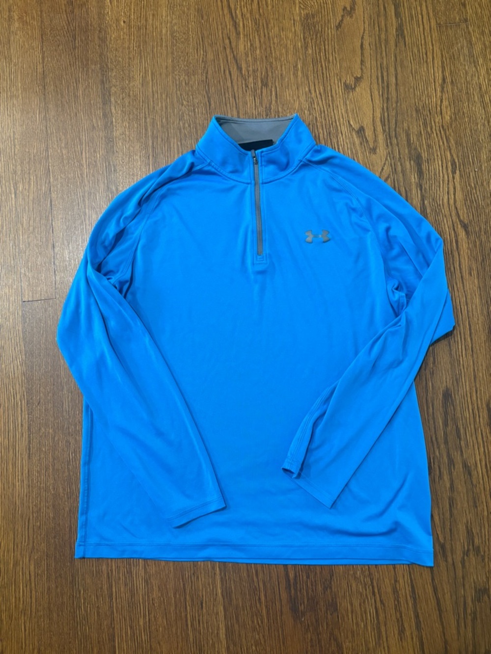 Under Armor Men’s Bright Blue Quarter-Zip Performance Jacket